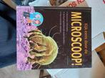 Microscoop met boek over Microscoop, Boeken, Kookboeken, Zo goed als nieuw, Ophalen