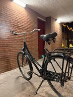 Mooie zwarte stadsfiets, 53 tot 56 cm, Ophalen, Gebruikt, Handrem
