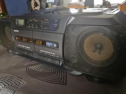 ghettoblaster Anitech PCD-9000, Audio, Tv en Foto, Radio's, Gebruikt, Radio, Met cd-speler, Ophalen of Verzenden