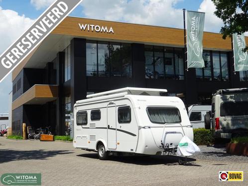 Eriba Feeling 425 Verkocht, Caravans en Kamperen, Caravans, tot en met 4, 750 - 1000 kg, Standaardzit, Eriba, Dwarsbed, Overige typen