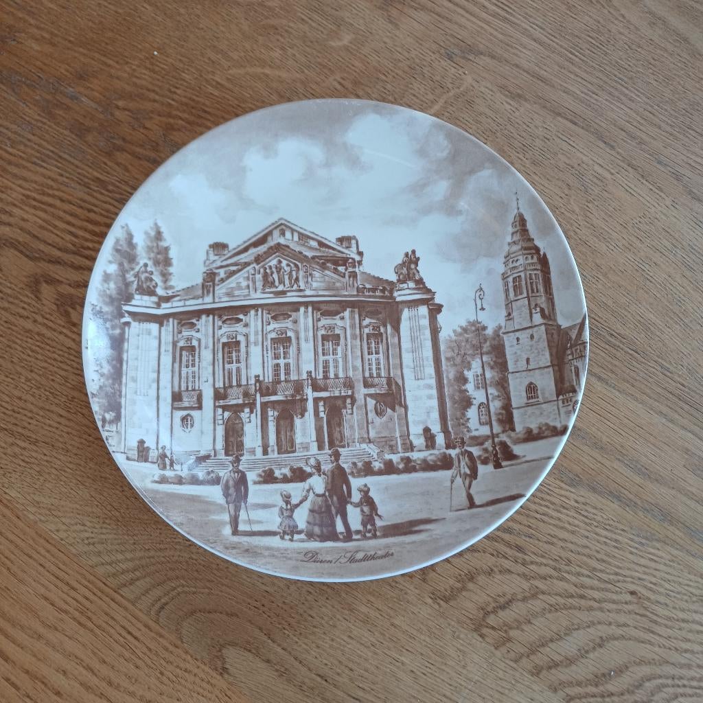 Wandbord Kaiser Porzelain - Stadsschouwburg, Ophalen of Verzenden