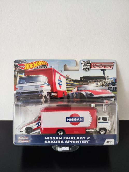 Hot Wheels Team Transport Nissan Fairlady Z, Hobby en Vrije tijd, Modelauto's | Overige schalen, Nieuw, Auto, Ophalen of Verzenden