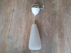 vintage hanglamp, Huis en Inrichting, Ophalen, Gebruikt, Glas, Minder dan 50 cm