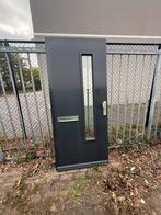 Hardhout deur dubbelglas, Doe-het-zelf en Verbouw, Deuren en Horren, Ophalen, Zo goed als nieuw, Buitendeur, 200 tot 215 cm