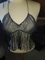 Fonkelende Strass top B/C cup, Party wear, Zwart, Ophalen of Verzenden, Zo goed als nieuw