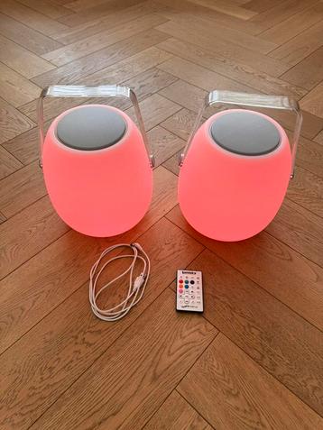 lumisky bluetooth speaker/lamp beschikbaar voor biedingen