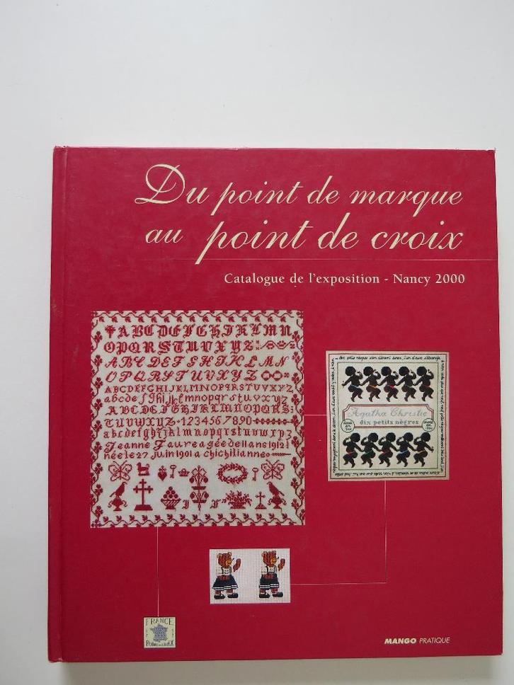 Frans borduurboek, Hobby en Vrije tijd, Borduren en Borduurmachines, Zo goed als nieuw, Overige typen, Handborduren, Verzenden