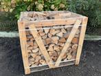 Gemengd haardhout droog  GRATIS BEZORGD 50km rond amsterdam, Minder dan 3 m³, Ophalen of Verzenden, Overige houtsoorten, Blokken