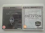 Elder Scrolls IV & V PS3 - Oblivion & Skyrim, Gebruikt, 1 speler, Ophalen of Verzenden, Role Playing Game (Rpg)