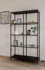 Vittsjö Ikea Stellingkast zwart bruin, Ophalen, Zo goed als nieuw