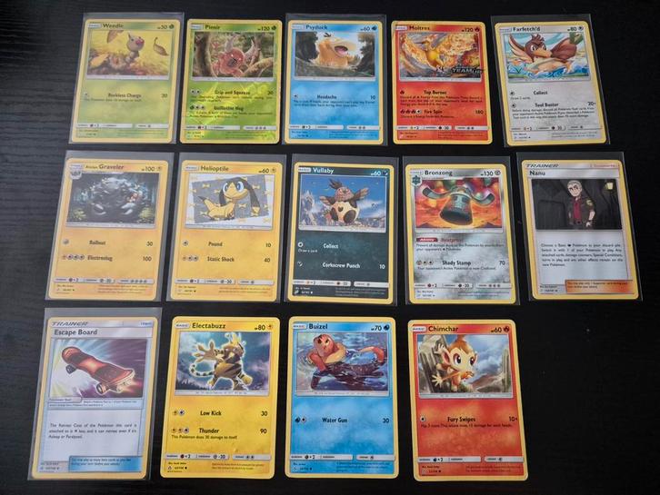Pokemon Kaarten Team Up & Ultra Prism, Hobby en Vrije tijd, Verzamelkaartspellen | Pokémon, Gebruikt, Meerdere kaarten, Foil, Ophalen of Verzenden