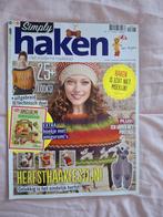 Simply haken magazine bijna gratis, Hobby en Vrije tijd, Ophalen, Zo goed als nieuw, Haken, Patroon of Boek