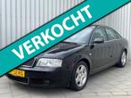 Audi A6 Limousine 2.4|Youngtimer|Climate Control|Nette Staat, Voorwielaandrijving, Stof, Gebruikt, Zwart