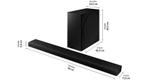Samsung HW-Q800T soundbar en subwoofer, Ophalen of Verzenden, Met externe subwoofer, Zo goed als nieuw
