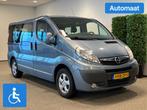 Opel Vivaro L1H1 Rolstoelbus Automaat (airco), Auto's, Automaat, Stof, 4 cilinders, Blauw