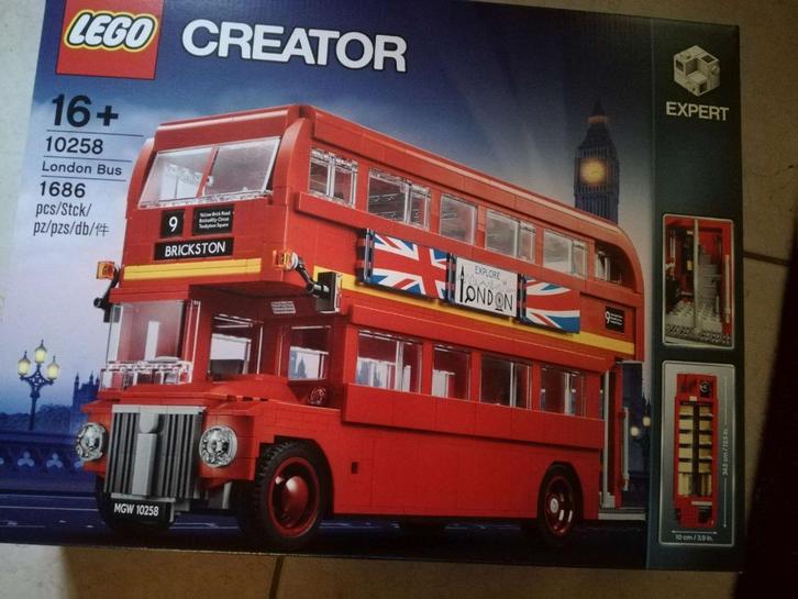 Lego Creator Expert - London Bus - 10258, Kinderen en Baby's, Speelgoed | Duplo en Lego, Nieuw, Lego, Complete set, Ophalen of Verzenden