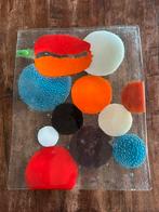 Mooie design schaal van glas, Antiek en Kunst, Kunst | Designobjecten, Ophalen of Verzenden