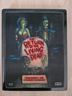 The Return of the Living Dead steelbook edition, Cd's en Dvd's, Ophalen of Verzenden, Zo goed als nieuw, Horror