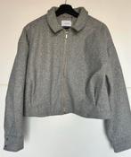 Grijs jasje met rits - Maat M, Ophalen of Verzenden, Zo goed als nieuw, Maat 36 (S), Grijs