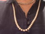 Parelketting  zilver slot, Sieraden, Tassen en Uiterlijk, Kettingen, Ophalen of Verzenden, Zo goed als nieuw