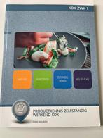 KOK ZWK 1 - Productkennis zelfstandig werkend kok, Ophalen of Verzenden, Nieuw, Overige niveaus