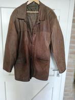 bruin leren jas, Kleding | Heren, Jassen | Winter, Ophalen, Gedragen, Overige maten, Bruin
