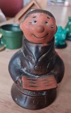 Vintage Monnik Beeldje met Boek wierookkegel brander, Ophalen of Verzenden, Gebruikt