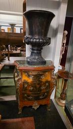 Handbeschilderde barok commode met brons, Ophalen