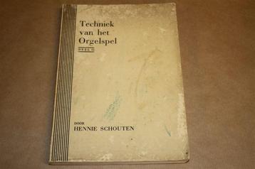 echniek van het orgelspel. Deel 2. Schouten, 1935. beschikbaar voor biedingen