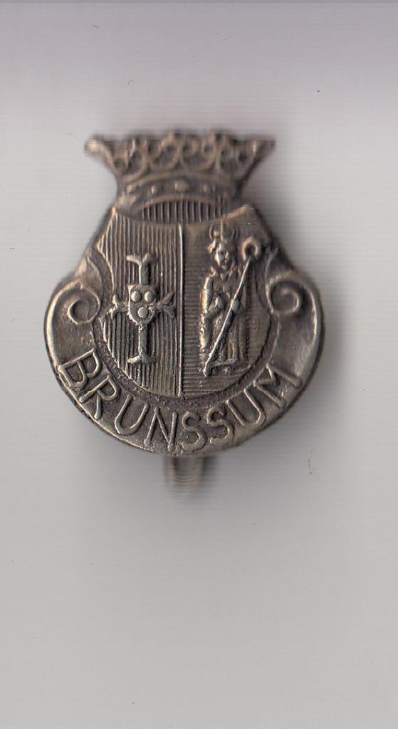 Garderen emaille stadswapen broche - Speldjes, Pins en Buttons