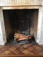 Vuurbokjes smeedijzer, met messing, Ophalen, Gebruikt, Vrijstaande haard, Overige soorten