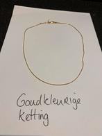 Mooie goudkleurige ketting, Ophalen of Verzenden, Zo goed als nieuw, Goud, Overige materialen