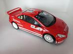 Peugeot 307 WRC Maisto 1:18 modelauto 102, Ophalen of Verzenden, Zo goed als nieuw, Auto, Maisto