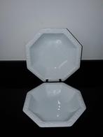 Rosenthal Maria weiss 2 diepe schalen&platte schaal, Huis en Inrichting, Keuken | Servies, Verzenden, Zo goed als nieuw, Bord(en)