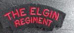 Canadian Army The Elgin Regiment Battle Dress Shoulder Flash, Verzamelen, Militaria | Algemeen, Embleem of Badge, Ophalen of Verzenden