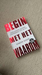 Simon Sinek - Begin met het waarom, Boeken, Ophalen of Verzenden, Zo goed als nieuw, Simon Sinek