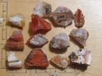 mi. bulk 4 - 4 soorten ruwe edelstenen 200Kt + 15 Mosagaat, Verzenden, Mineraal