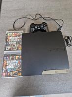 PS3 Slim 250Gb, Met 1 controller, Gebruikt, Ophalen of Verzenden, Slim