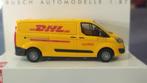 Ford Transit Custom DHL 1:87 H0 Rietze Pol, Hobby en Vrije tijd, Modelauto's | 1:87, Ophalen of Verzenden, Nieuw, Rietze