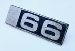 DAF 66    oldtimer logo  merk embleem (1), Verzamelen, Ophalen of Verzenden, Gebruikt, Auto's