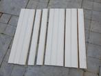 Brocante lambrisering mes groef, Ophalen, Gebruikt, Overige materialen, Plinten