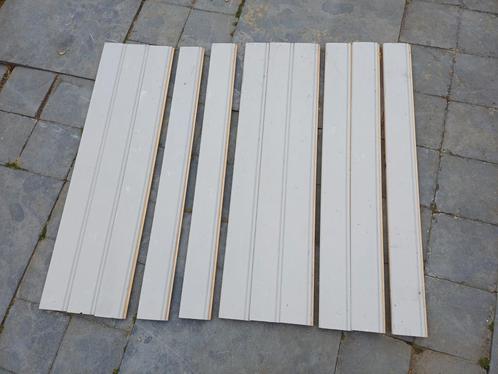 Brocante lambrisering mes groef, Doe-het-zelf en Verbouw, Plinten en Afwerking, Gebruikt, Plinten, Overige materialen, Ophalen