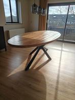 Ovale Jodhpur Eetkamertafel Mangohout (240 cm), Huis en Inrichting, Tafels | Eettafels, Ophalen, 100 tot 150 cm, 200 cm of meer