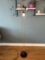 Vintage messing vloerlamp, Ophalen, Overige materialen, Gebruikt, Vintage, art deco