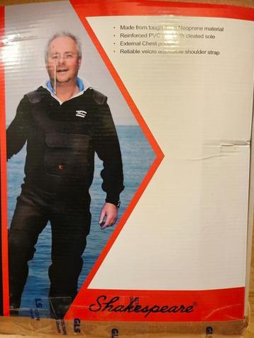 shakespeare sigma neoprene wader maat 10 beschikbaar voor biedingen