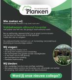 Gezocht! Hovenier- Groenvoorziener, 33 - 40 uur, Vanaf 10 jaar, Overige vormen