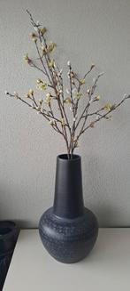 Grote zwarte vaas, Ophalen, Zo goed als nieuw, Zwart, Minder dan 50 cm