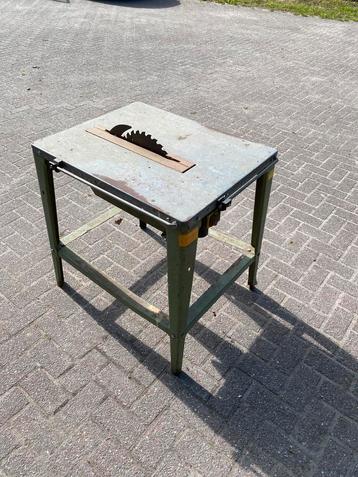 Electra berckum tafelzaag met 2 nieuwe zaagbladen beschikbaar voor biedingen