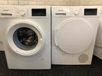 SET Wasmachine + Warmtepomp droger Siemens iQ300 A+++ 8kg, Ophalen, Minder dan 85 cm, 8 tot 10 kg, Voorlader