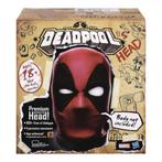 Marvel Legends Interactive Deadpool Head Replica 1:1, Ophalen of Verzenden, Zo goed als nieuw, HASBRO, Beeldje, Replica of Model